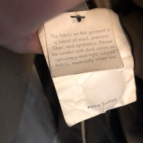 Calvin Klein Pea Coat Precious Fiber Blend - Picture 6 of 9